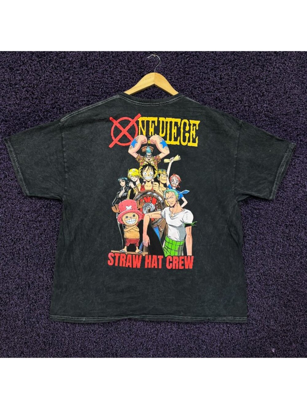 The Straw Hat Crew One Piece Film Red Anime Movie T-Shirt 2X